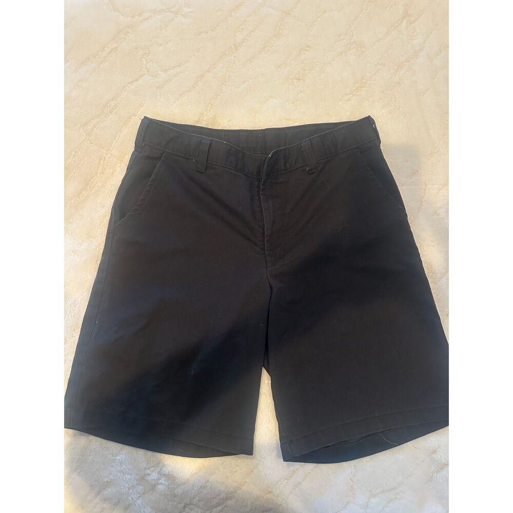School Apparel Black Uniform Shorts – Size 32